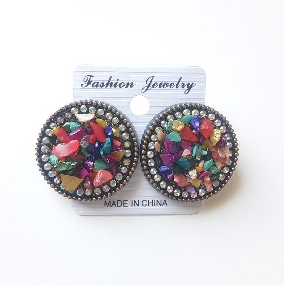 Fashion Jewelry Jewelry - Fashion Jewelry Fancy Stone Stud Earrings